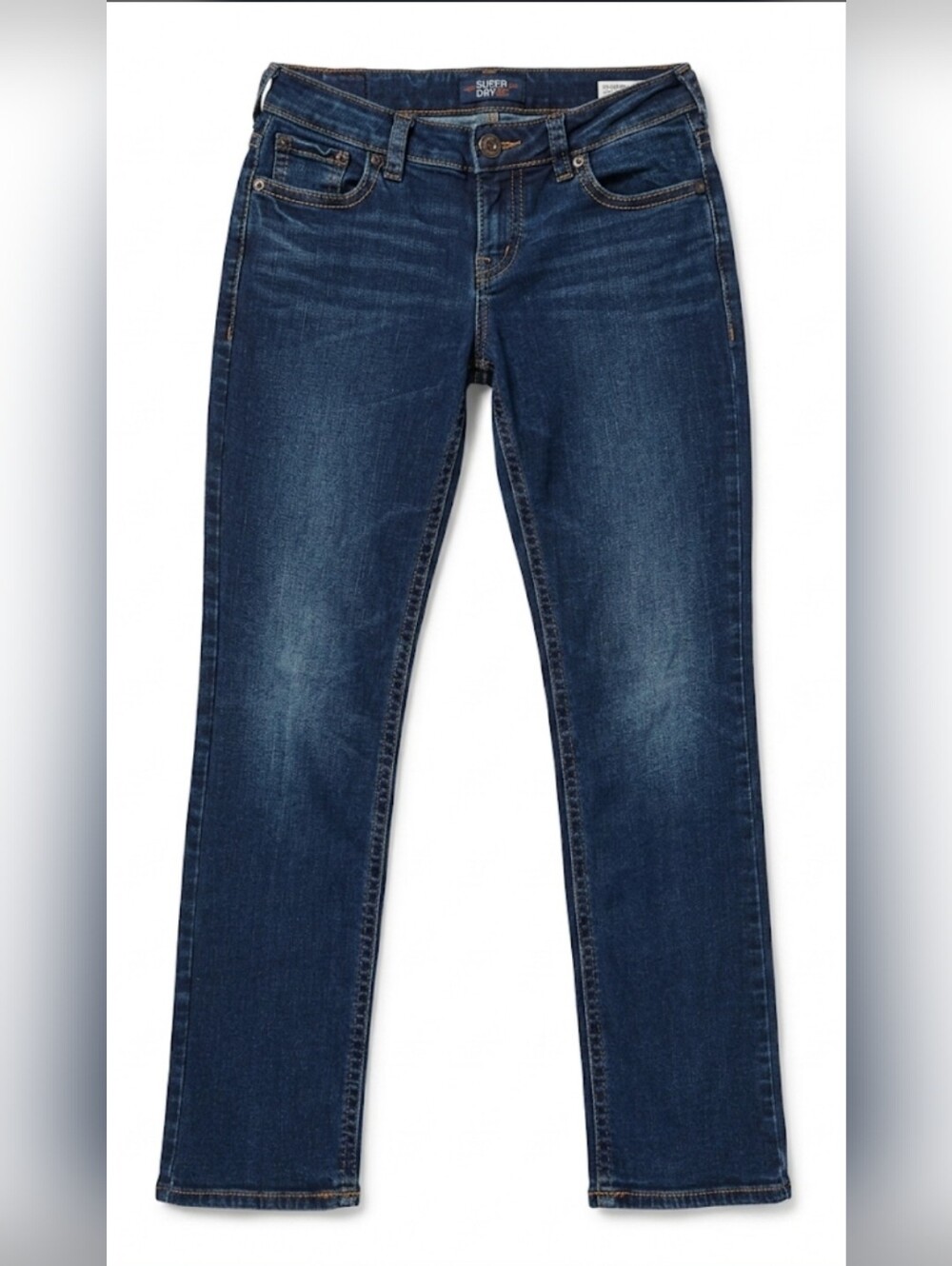 Silver Jeans Co Suki Straight Mid Rise Jeans W29 (Measures 28" Inseam)